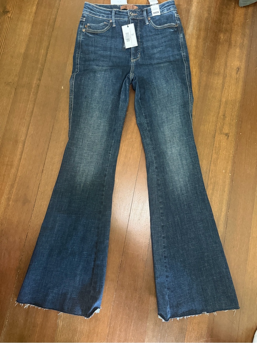 Judy Blue Dark Blue Flare Jeans